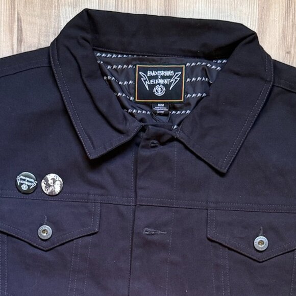 Men's Cotton Twill Trucker Jacket - Picture 3 of 12